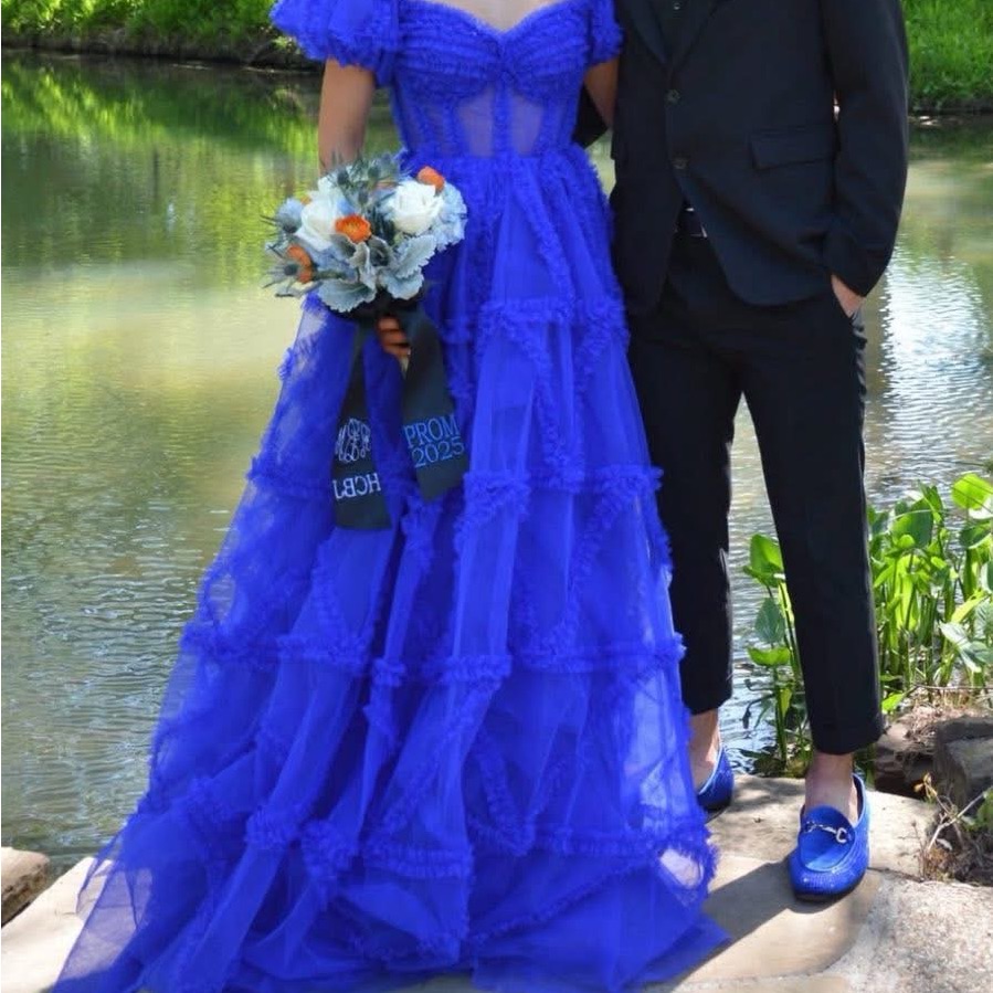 Stunning Royal Blue Prom Dress